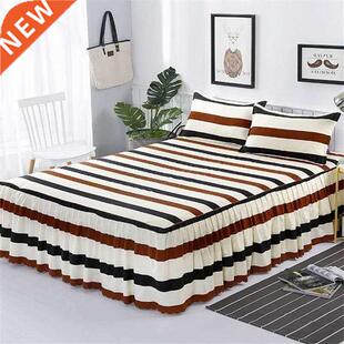 Bed skirt pillowcase 3 woolly bedeet bedding set bedspread