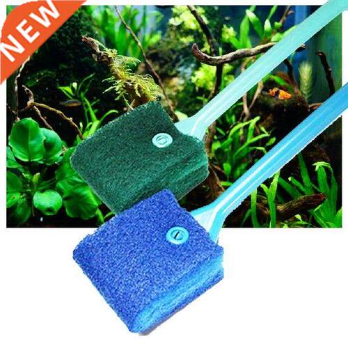 2pcs Aquarium Cleaning Bru 40cm 2 Head Sponge Aquarium