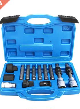 13 Pieces Alloy Generator Belt Pulley Disassembly and Assemb