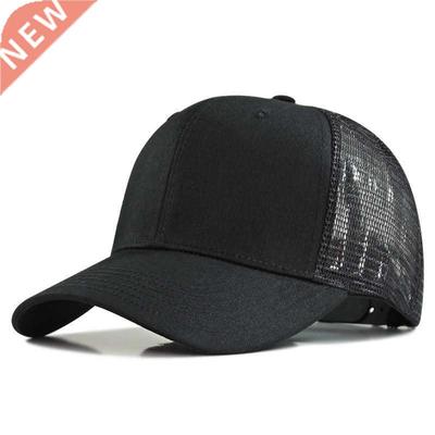 62-69cm big head man lge size mesh baseball hats male outd