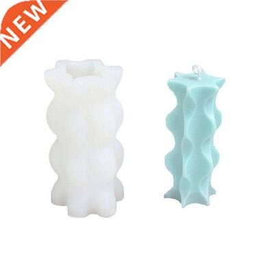 K1MF 3D Cetakan Gelombang Geometris Epoksi Resin Silikon