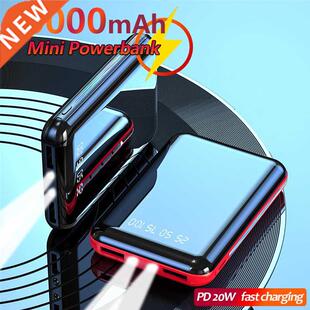 Portable Mini 80000mAh Power Bank Charging PD 20W External B