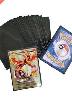 40 Pcs Crd Sleeves 68mm*90mm PVC Pokemon Ultr Super Crd P