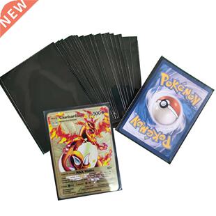 40 Pcs Crd Sleeves 68mm*90mm PVC Pokemon Ultr Super Crd P