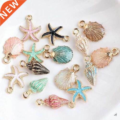 Nice Conch Sea ell Charms Ocean Pendants Starfi Anklet B