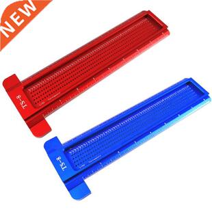 8inch Precision Woodworking Tools Aluminum Scale Ruler T-typ
