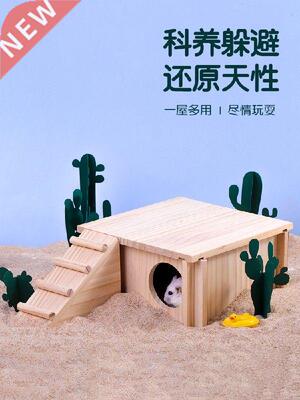 Hamster Shelter Djungarian Hamster Flower Branch Rat Cage