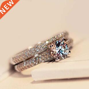 New Hot Flash Damond Round Prncess Rng Crystal fromSwarov