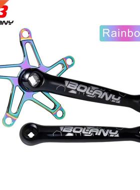 BOLANY Folding Bike Crankset 130BCD Ultralight 170mm Square