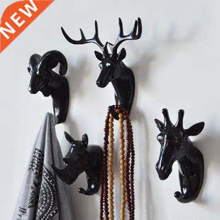 Wall Hanging Hook Vintage Deer Head Antlers for Hanging