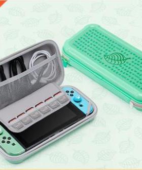 New Animals Crossing Game Console Storage Carrying Box For