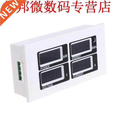 4n1 Ammeter Voltmeter Watt Power Energy Meter AC 80-260V 10