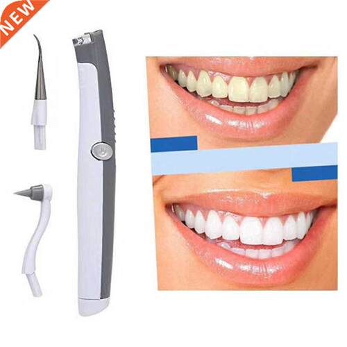 Clean Oral Tooth Cleaner Electric Sonic Scaler Calculus Rem