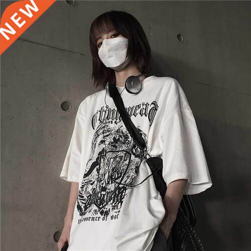 Gothic Clothes T Shirts Harajuku Style Letters Print Tshirt