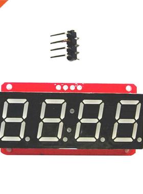 4 Digit 7-Segment 0.56' LED Display Module HT16K33 I2C
