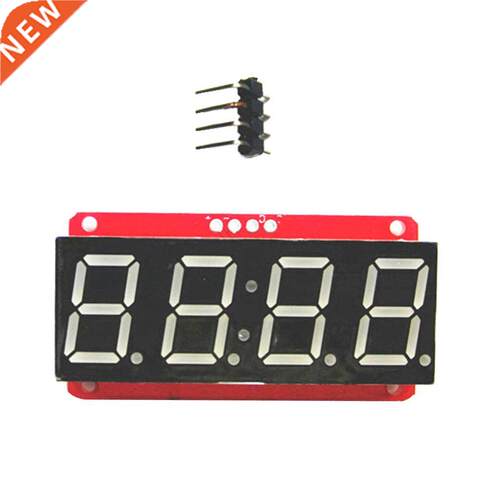 4 Digit 7-Segment 0.56' LED Display Module HT16K33 I2C