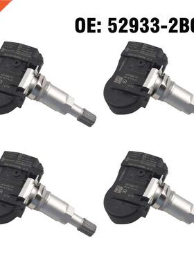 4PCS Car Tire Pressure Monitor Sensor TPMS 433MHZ 529332B0