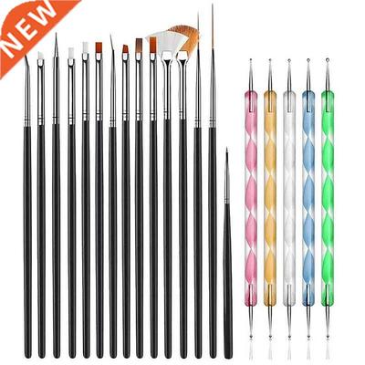 Nals Thngs Brushes For Mancure Set Nals Art Accessores