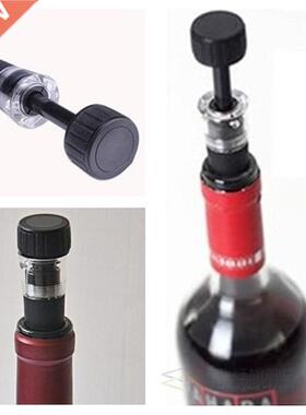 1PC Black Bottle Cap Stopper Reusable Airtight Wine Beer Sod