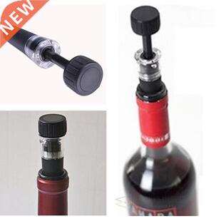 1PC Black Bottle Cap Stopper Reusable Airtight Wine Beer Sod