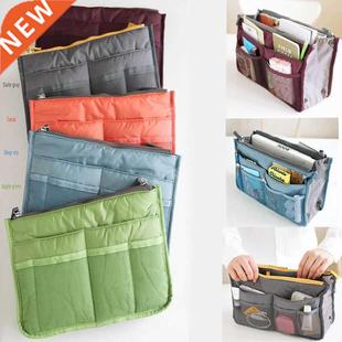 Women Lady Travel Insert Handbag Organizer Purse Large Liner