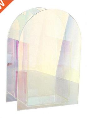 Container Plastic Decoration Vase Flower Transparent 1 Pcs