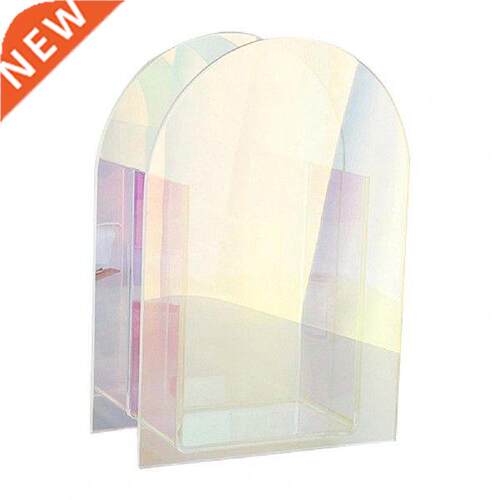Container Plastic Decoration Vase Flower Transparent 1 Pcs