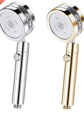 Pressurized Shower Head High Pressure Detachable 60° Rotat