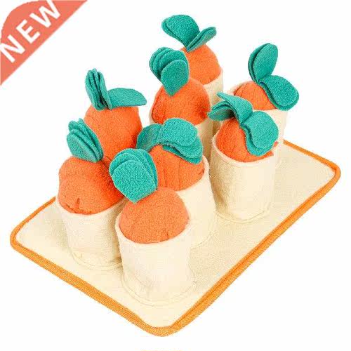 Orange Cute Puppy Pet Supplies Carrot Vegetables Shape