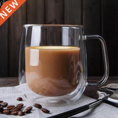 Water glass mug Coffee Cup Set Heat-resistant Double Handle