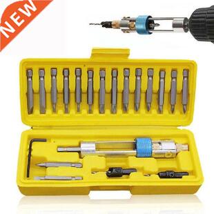 20PCS Swap Drill Bit Half Time Drill Driver Swivel Head