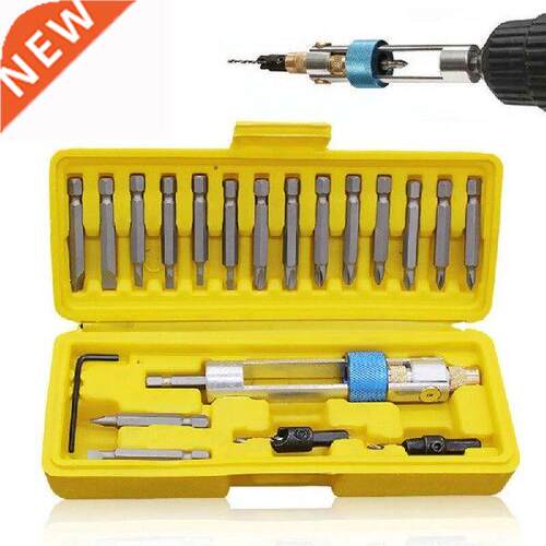 20PCS Swap Drill Bit Half Time Drill Driver Swivel Head