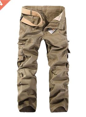 MISNIKI 2020 New autumn men cargo pants straight casual mult