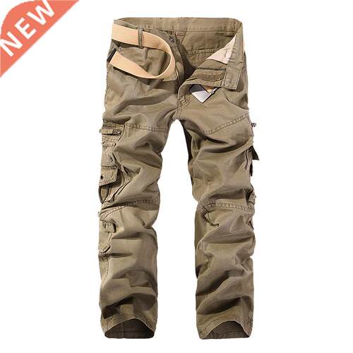 MISNIKI 2020 New autumn men cargo pants straight casual mult