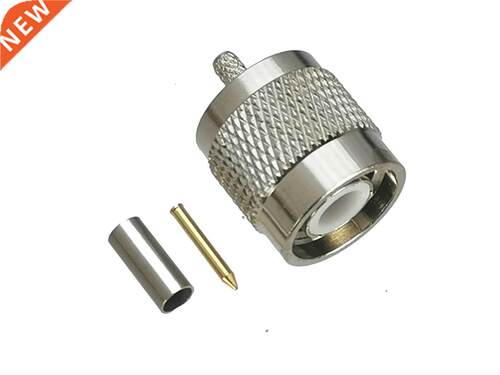 1Pcs Connector TNC Male plug Crimp RG316 RG174 LMR100 Cable