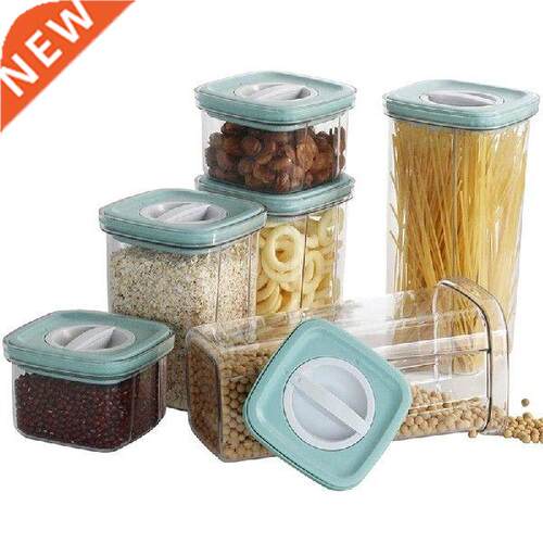 Quality 6Pcs Grain Food Storage Container Sealed Kitchen