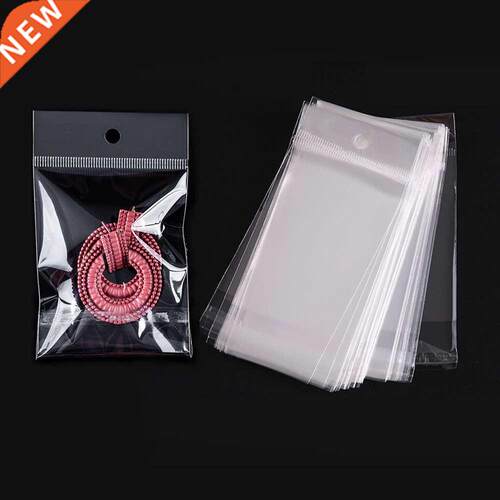 50/100pcs Transparent Self Sealing Adhesive Pouch OPP Bag Pl