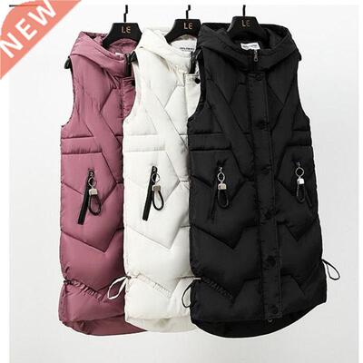 Spring Autumn 2021 Women Vest Cotton Waistcoat Plus Size 3XL