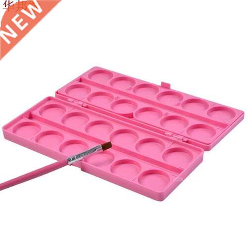 24 grid Nail Color Palette Acrylic Nail art Gel Polish plate