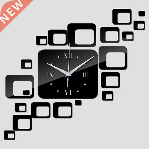 Wall Clock Acrylic Home Decoration Quartz Clocks Living Room