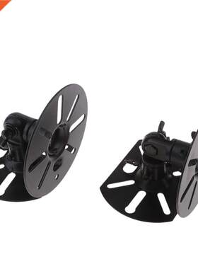 Pair Speaker Mount Bracket with Tilt and Swivel for Wall Cei
