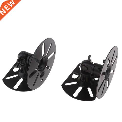 Pair Speaker Mount Bracket with Tilt and Swivel for Wall Cei