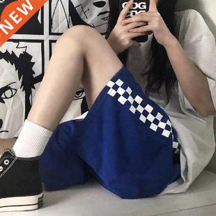 2022 New Lattice Faionable Beach Solid Color ort Simple