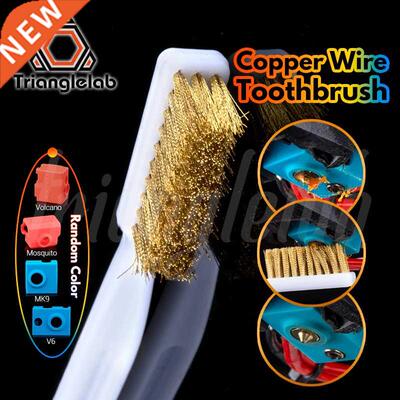 trianglelab Copper Wire Toothbrush Copper Brush Silicone so