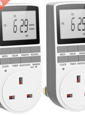 Plug Timer, Digital Timer Plug Socket, Electrical Time Plug