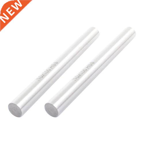 2Pcs 10mm Dia 100mm Length HSS Turning Tool Round Lathe Bar