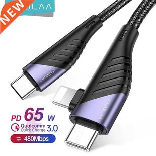 USB C to USB Type C to Lightning Cable PD 65W 20W Charg