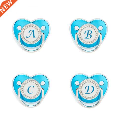 NEW 26 Name Initial Letters Silicone Newborn Kids Baby Ortho