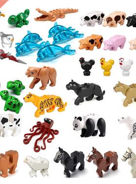 Compatible Mini Animals Building Blocks for Children MOC Tur
