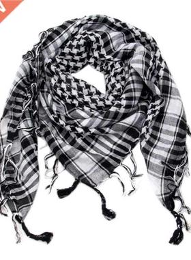 Arab Keffiyeh Men Winter Military Tactical Windproof Scarf B